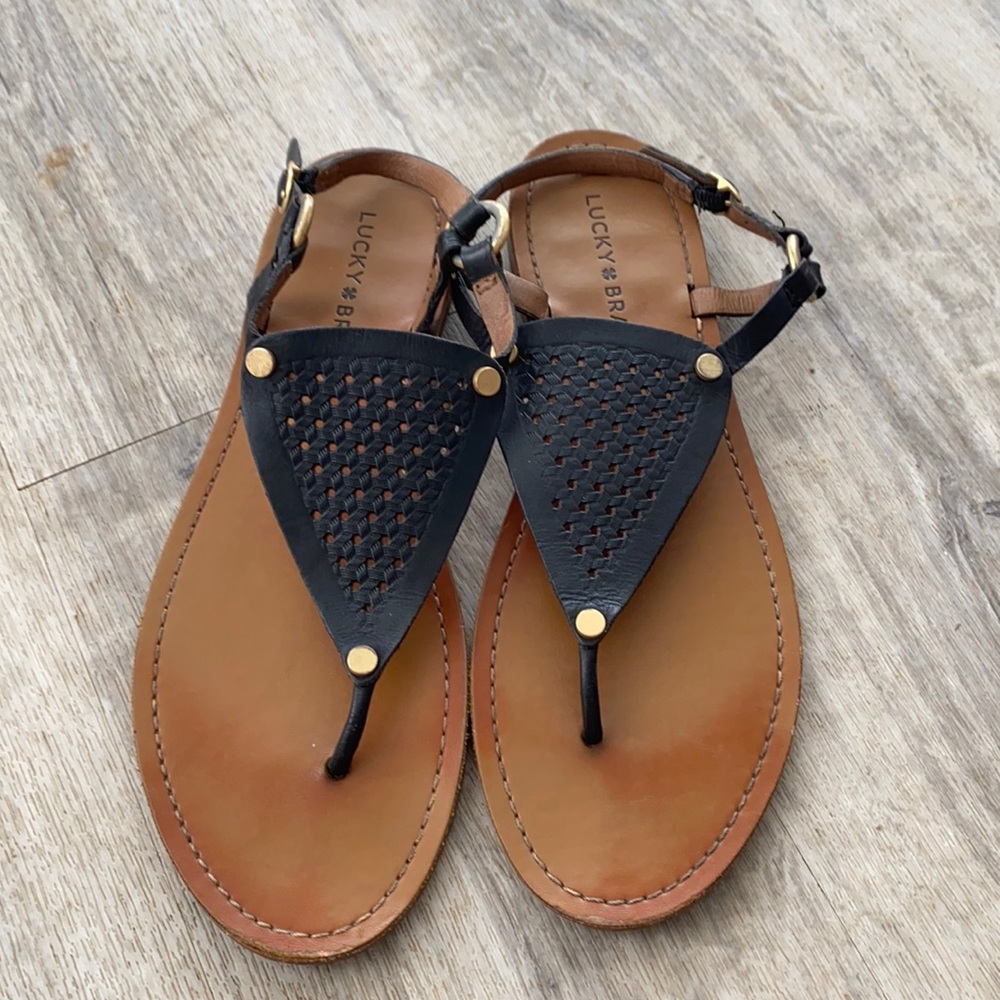 Lucky Brand Abell Flat Sandal 8.5